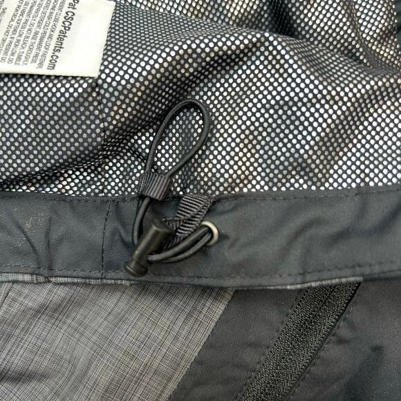 Columbia Omnitech Hooded Jacket Black Gray Women's Large - Picture 15 of 15